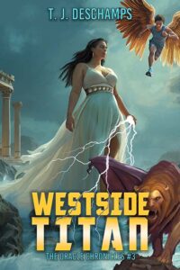 Cover art by Raven Oak for Westside Titan by T. J. DesChamps